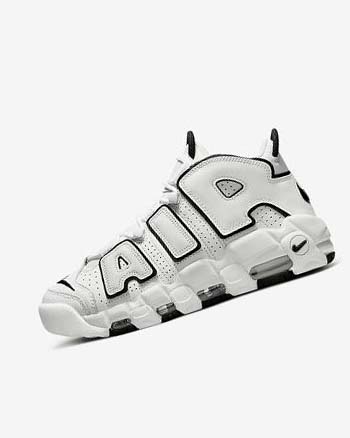 Nike Air More Uptempo Blancos Negros | MX 4770